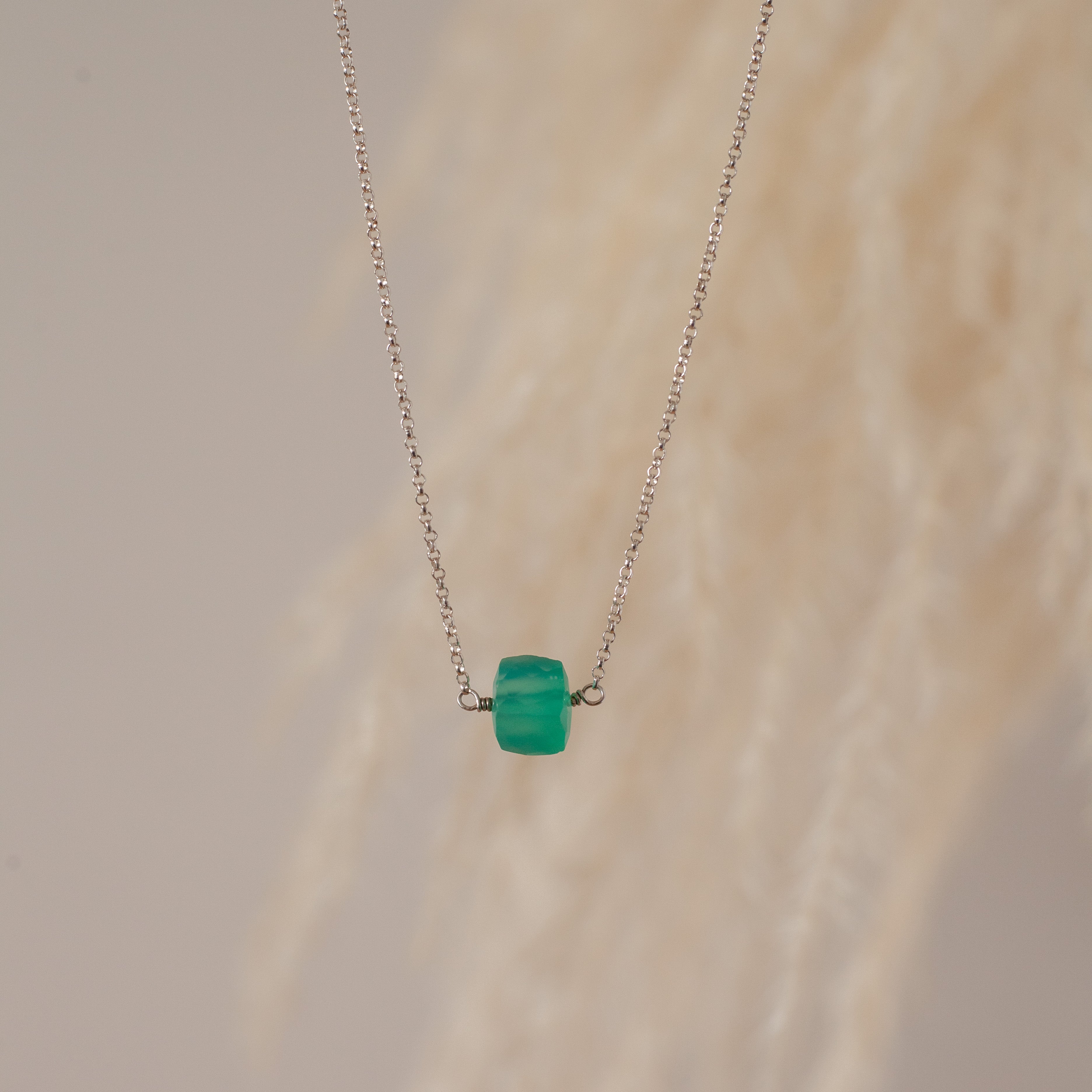 Collar Ónix Verde