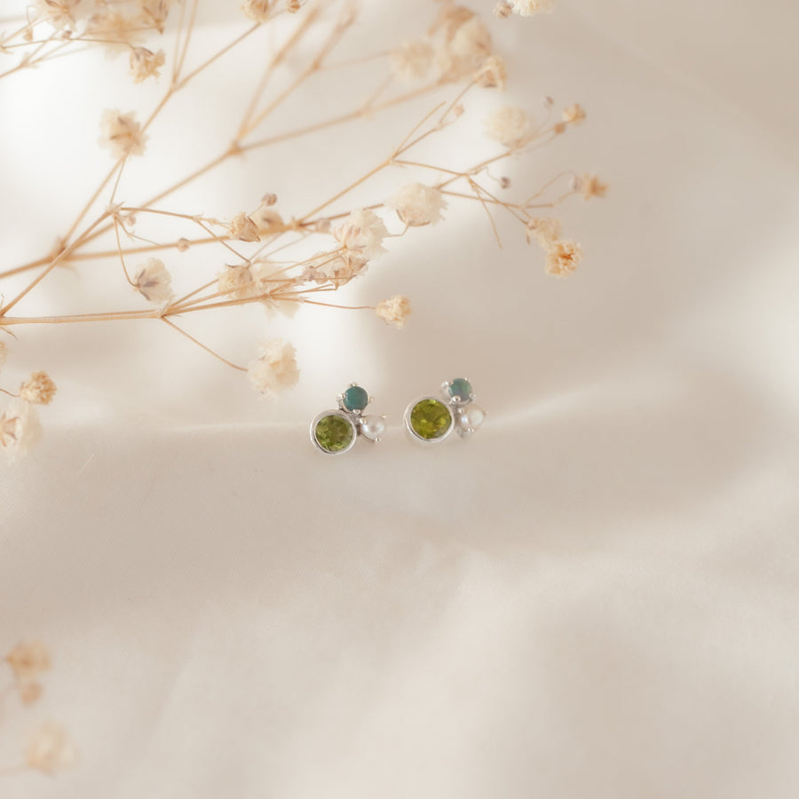 Aretes Camille silver
