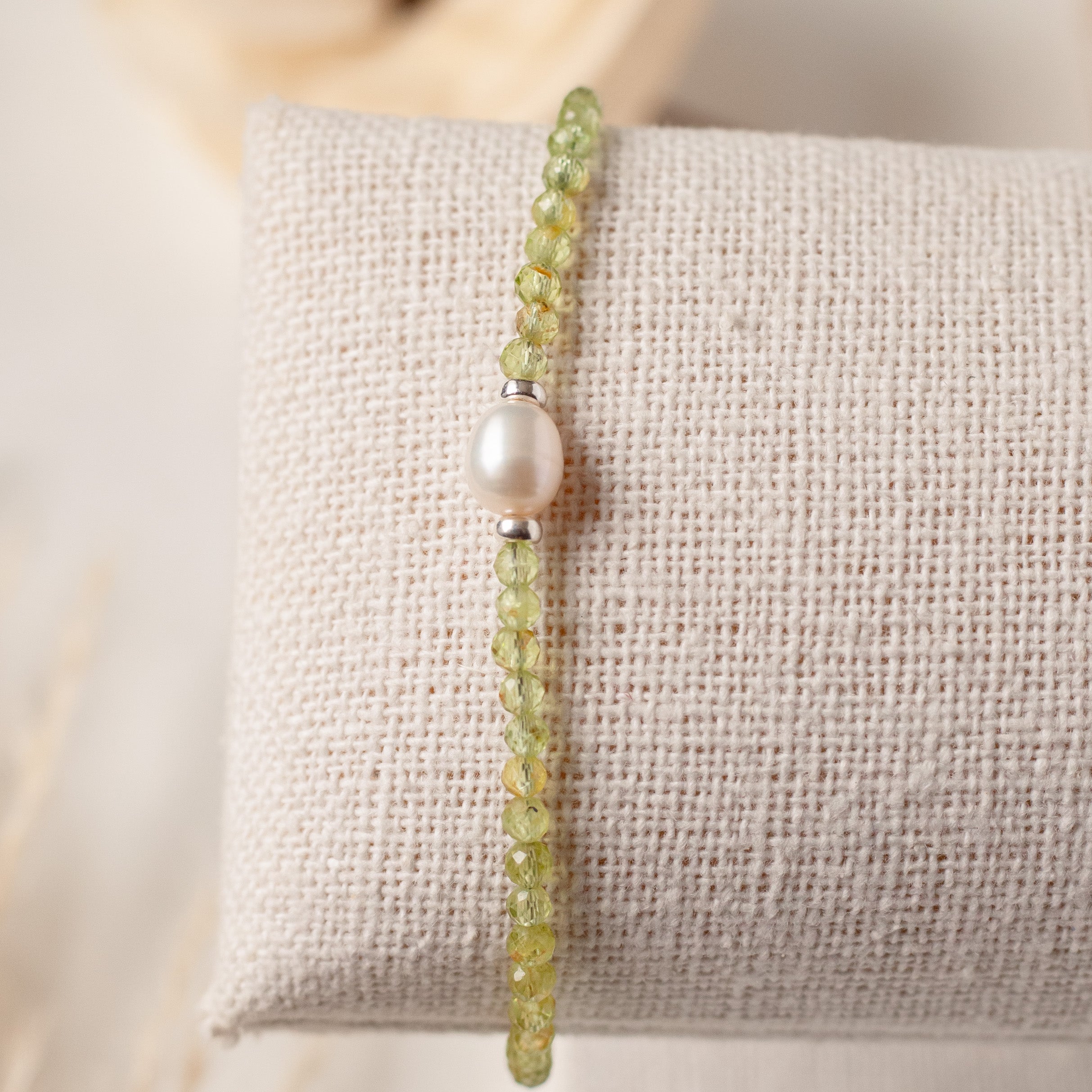 Pulsera Alessia con Peridoto