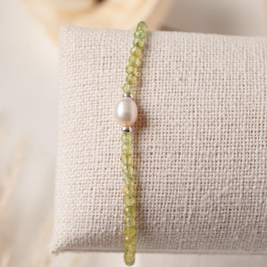 Pulsera Alessia con Peridoto