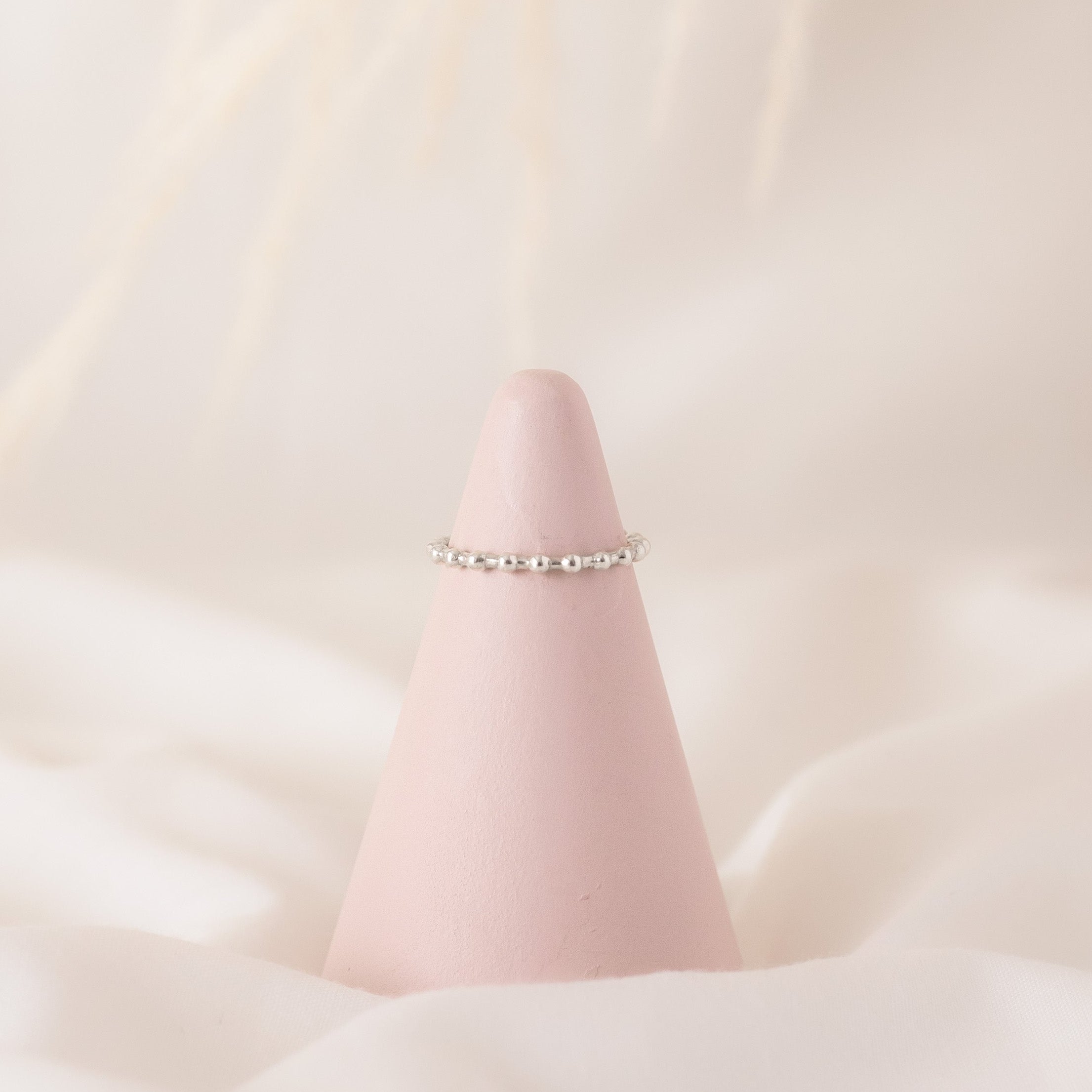 Anillo Dots silver