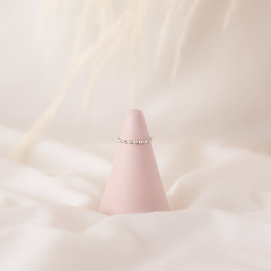 Anillo Dots silver