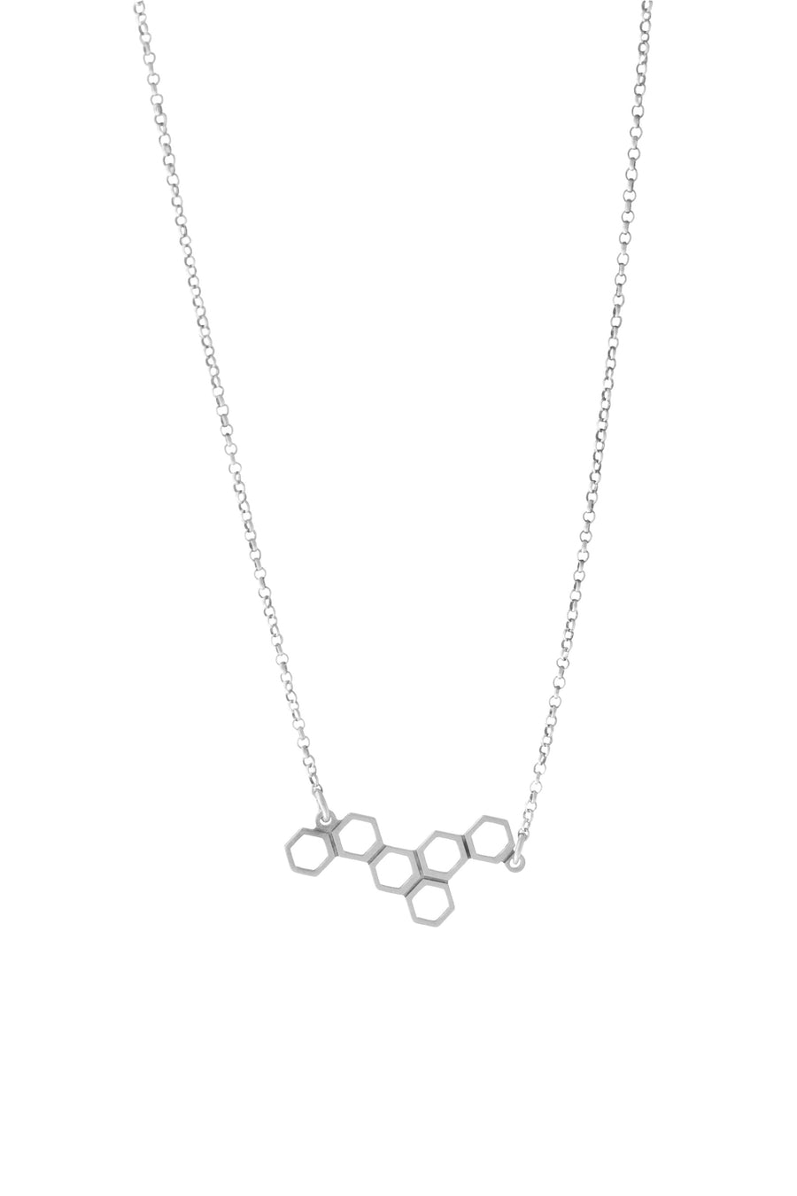 Collar Panal silver