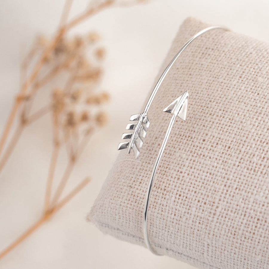 Pulsera Flecha Ajustable silver