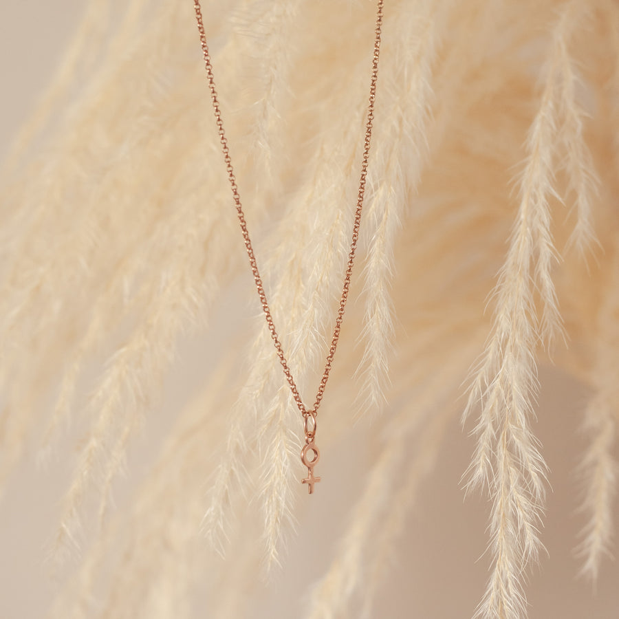Collar Femme rose gold