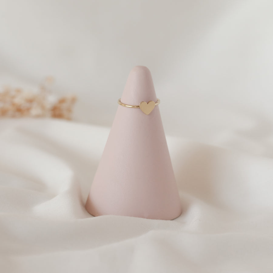 Anillo Corazón gold