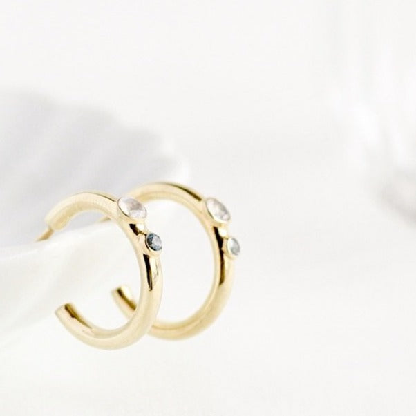Argollas Briseida gold