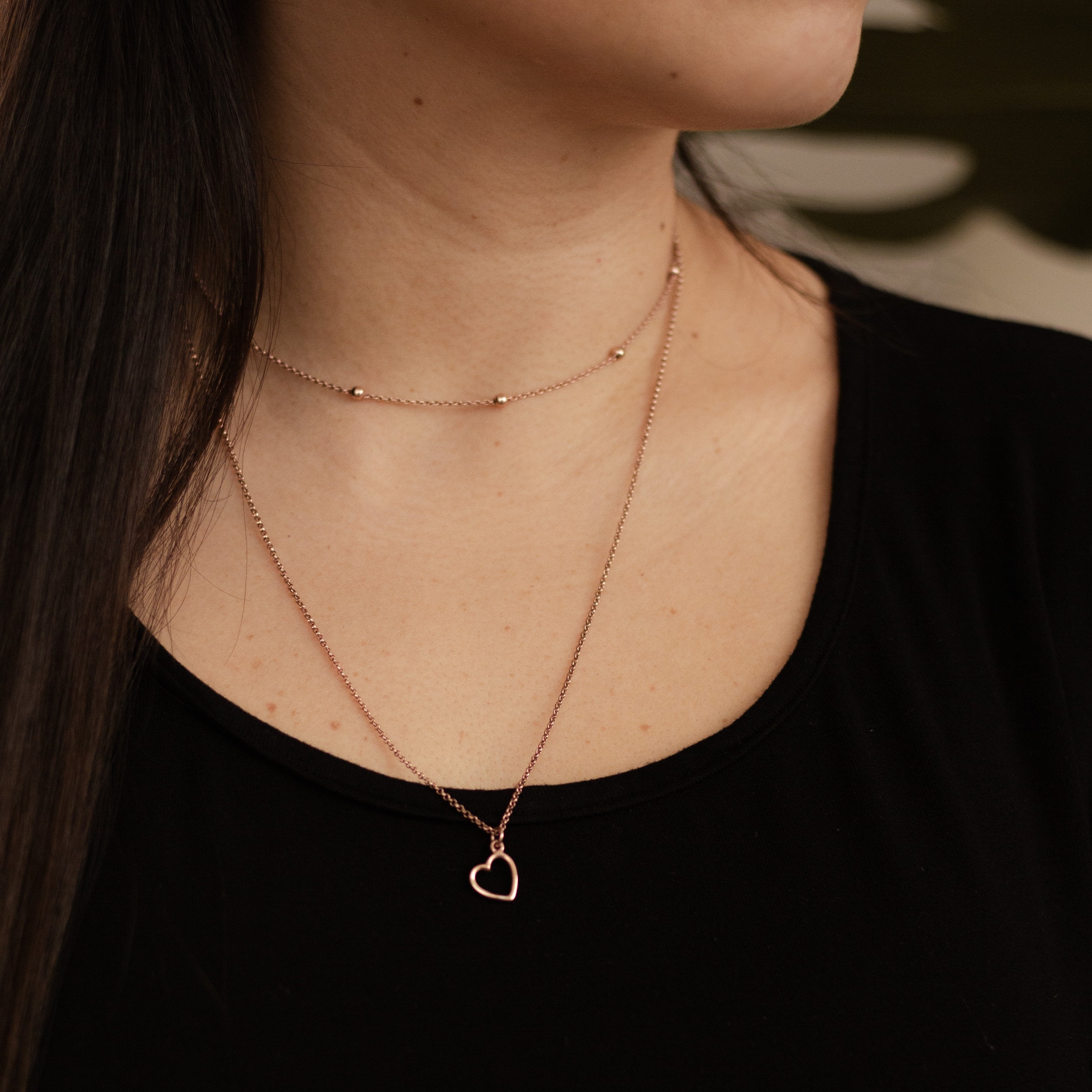 Choker Osiris rose gold