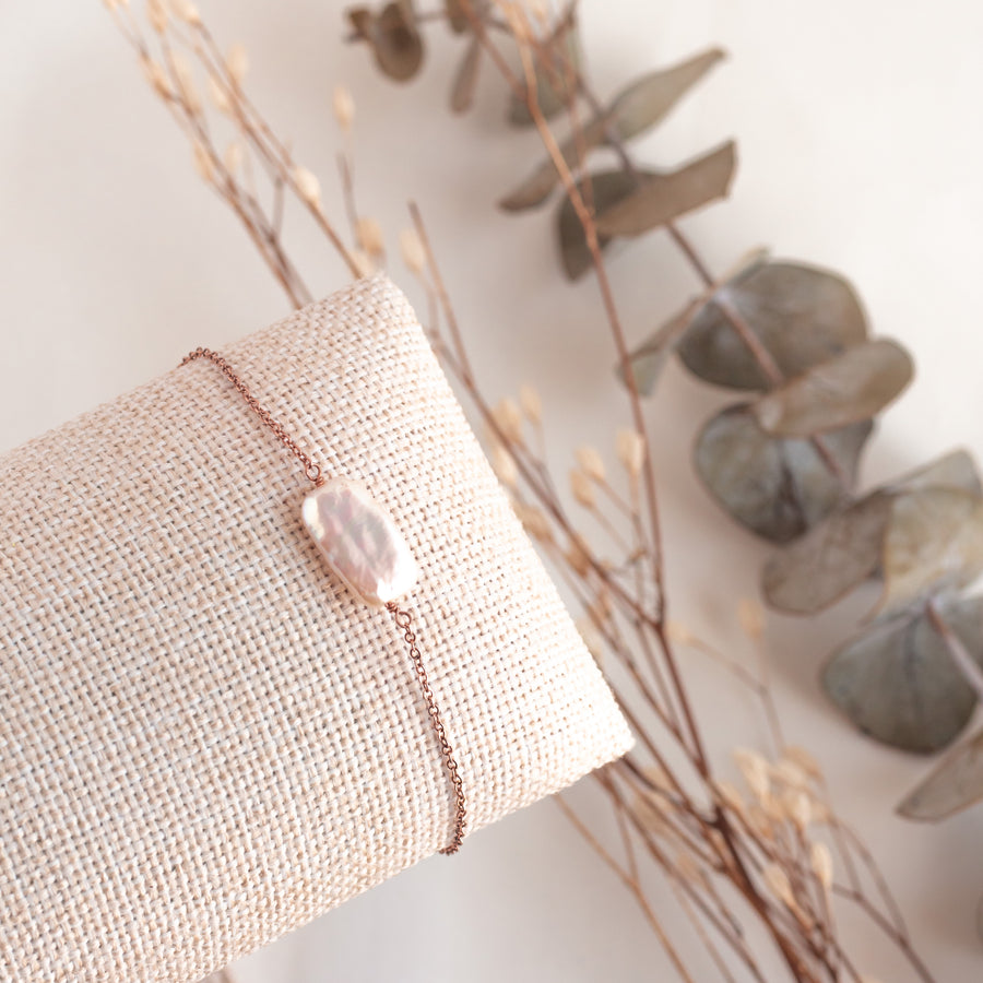 Pulsera Helena rose gold
