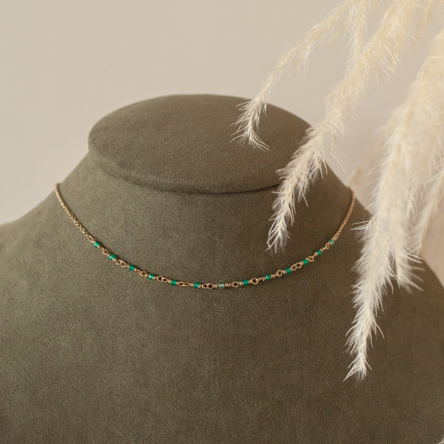 Collar Simona gold