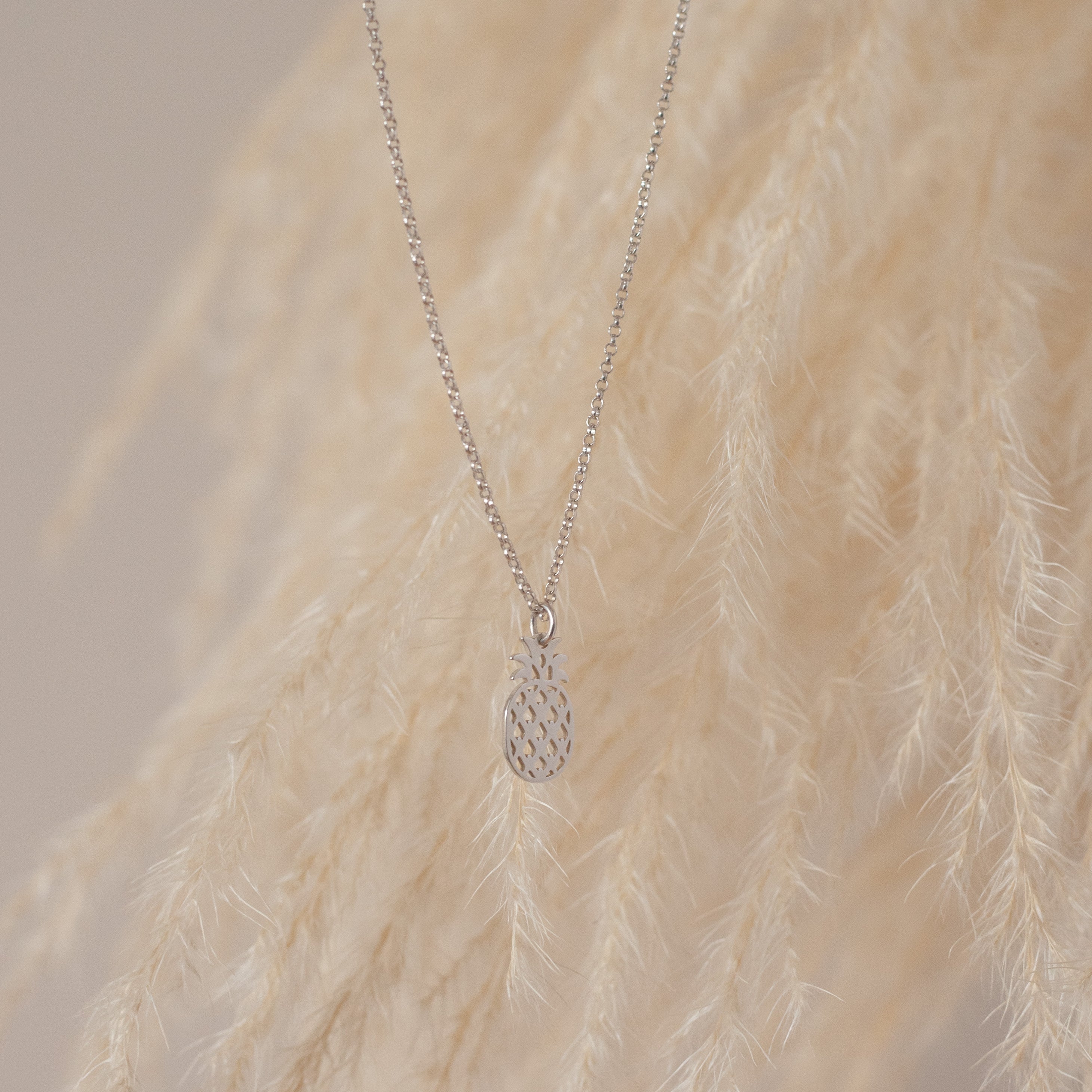 Collar Piña silver