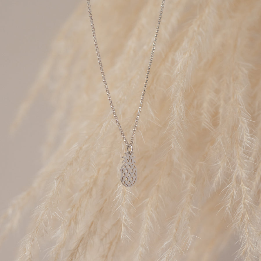 Collar Piña silver