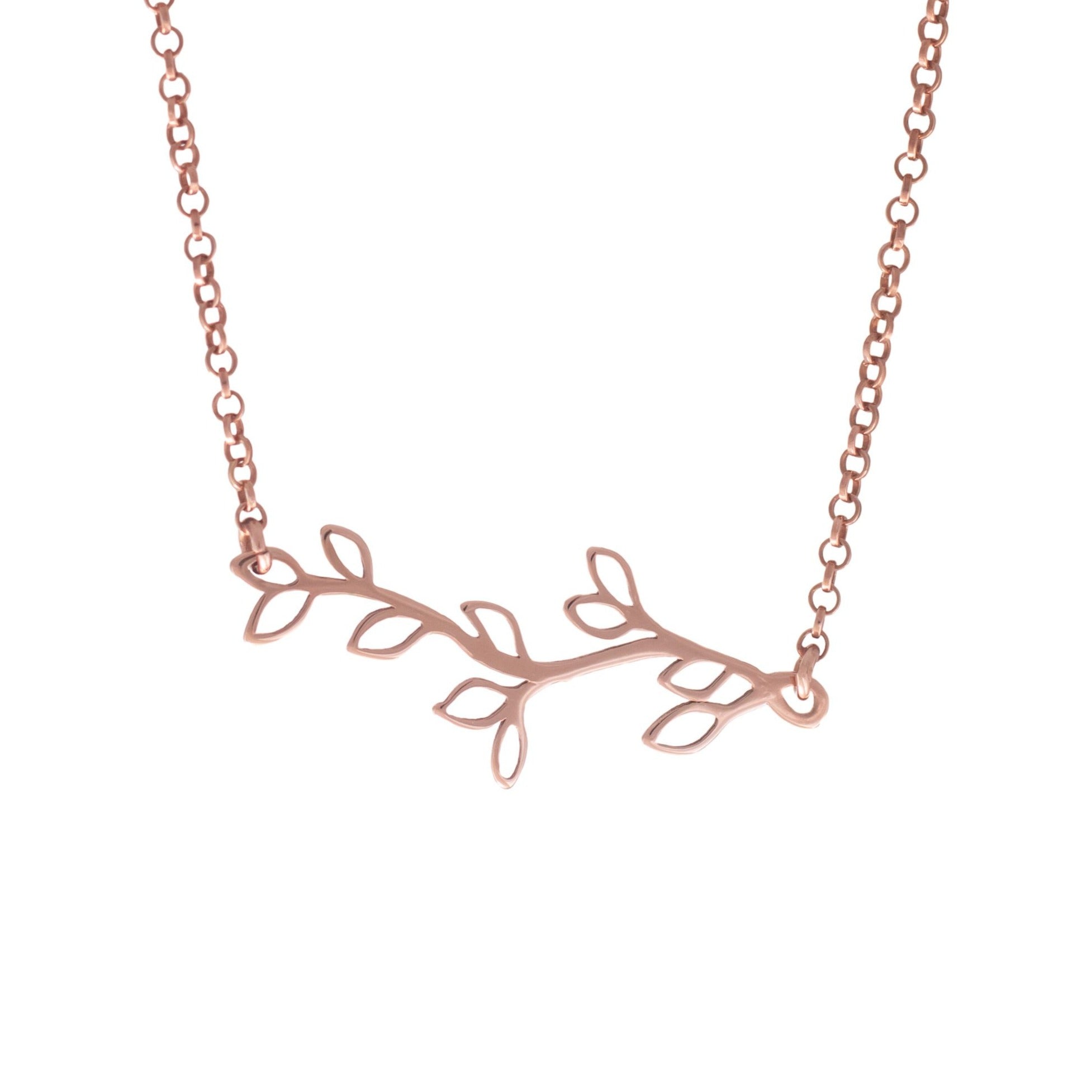 Collar Rama rose gold