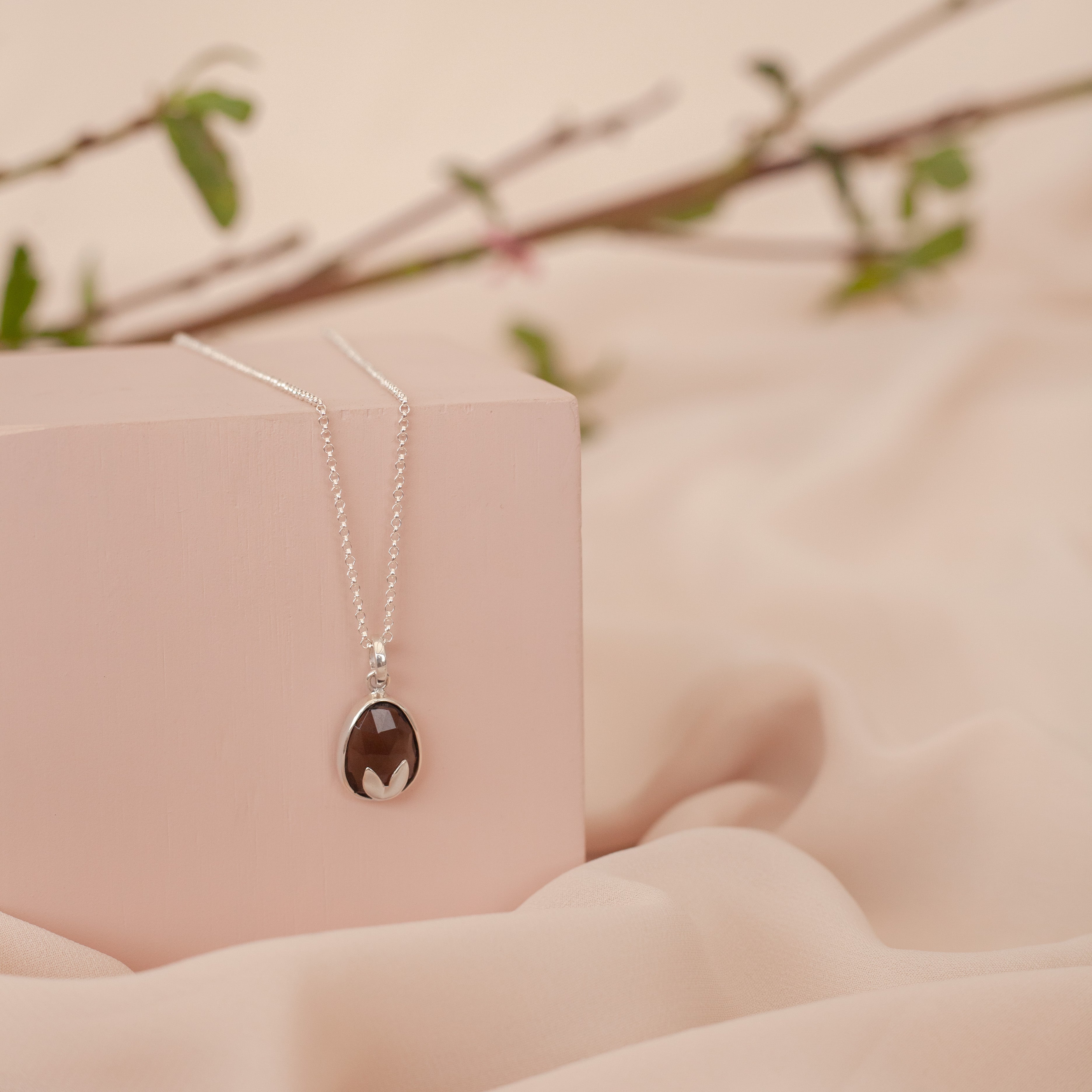 Collar Gianna silver