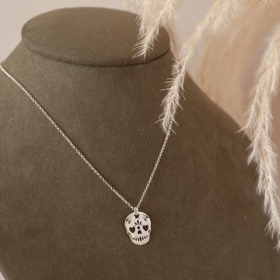 Collar Catrina silver