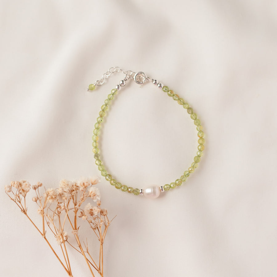 Pulsera Alessia con Peridoto