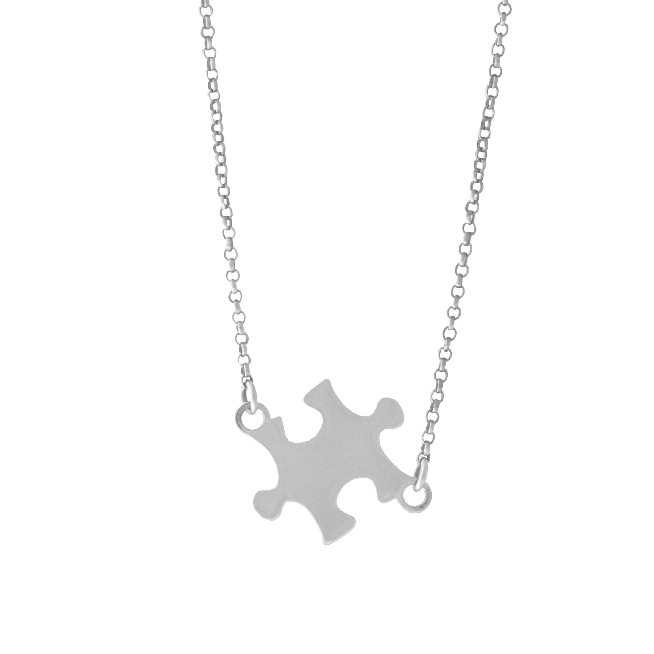 Collar Puzzle silver