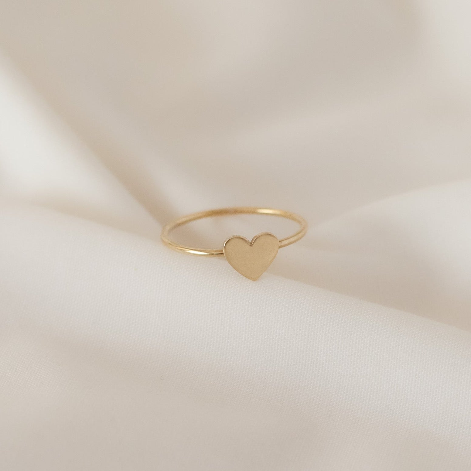 Anillo Corazón gold
