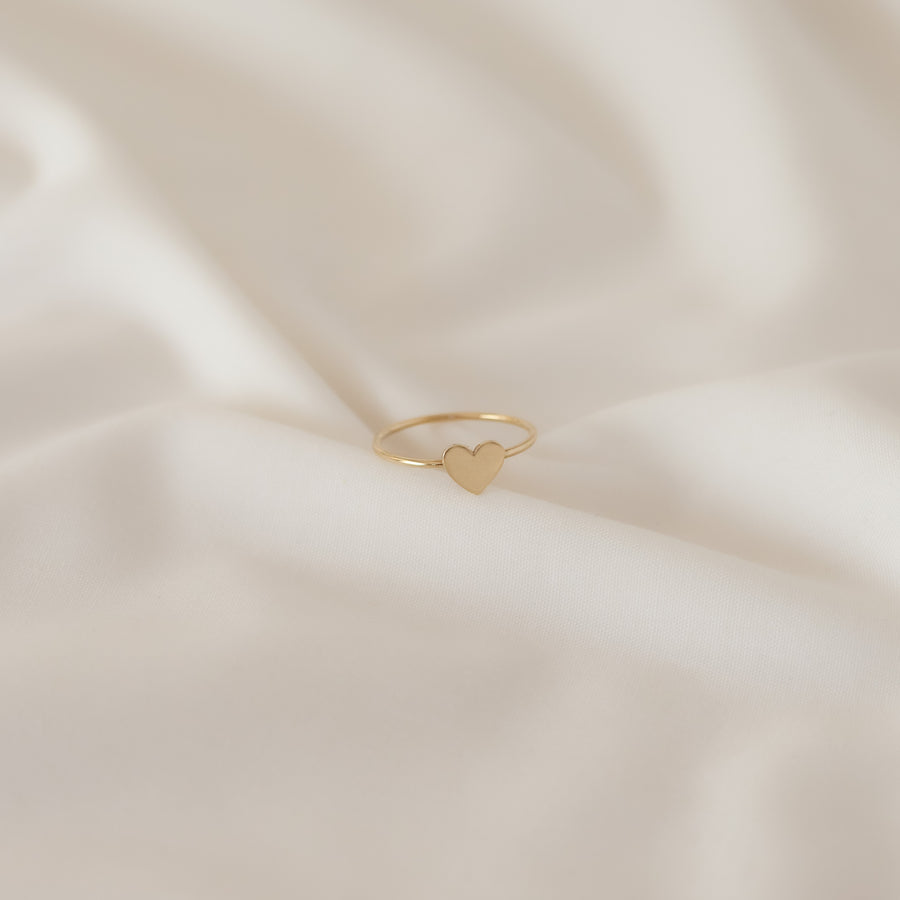 Anillo Corazón gold