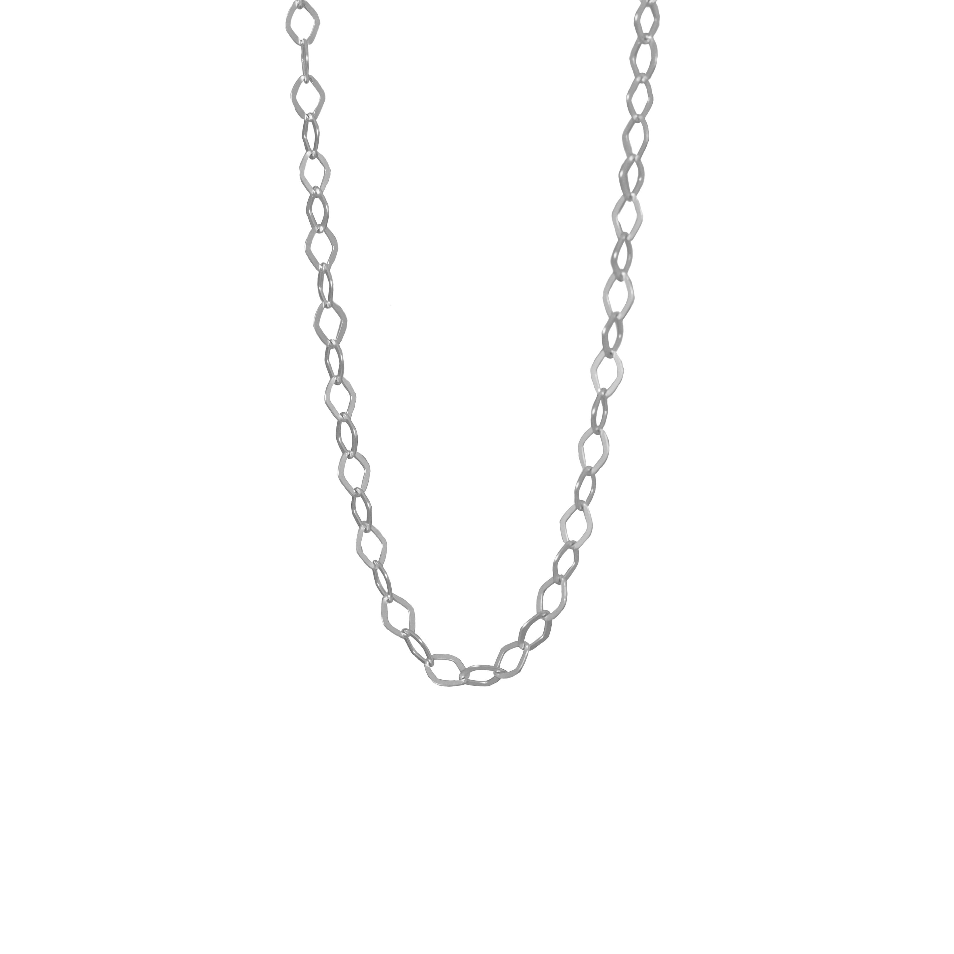 Cadena Rombo silver