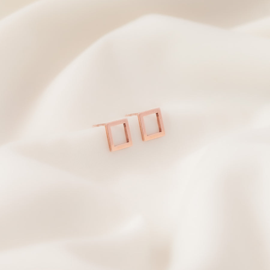 Aretes Cuadrado