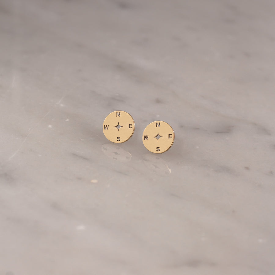 Aretes Puntos Cardinales
