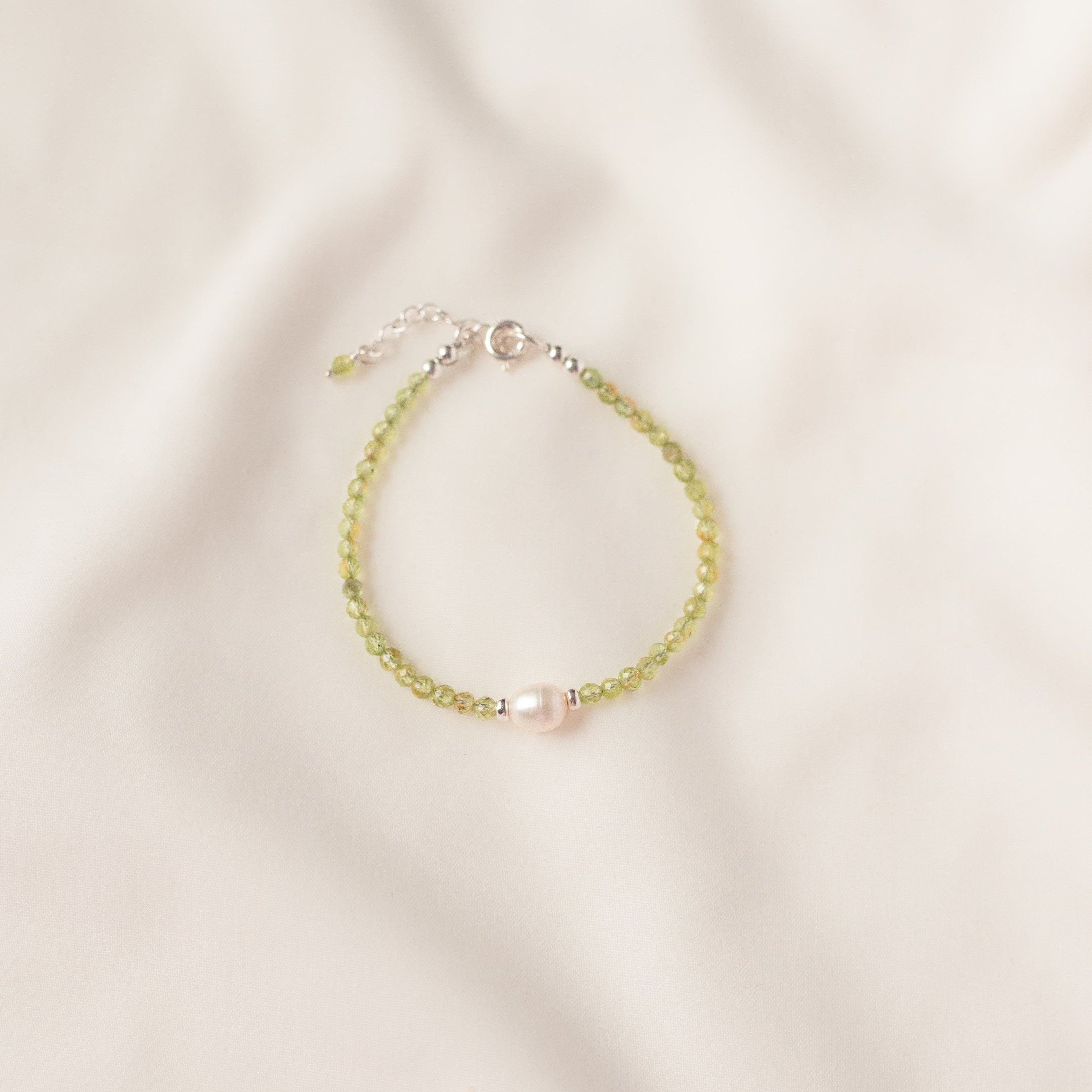 Pulsera Alessia con Peridoto
