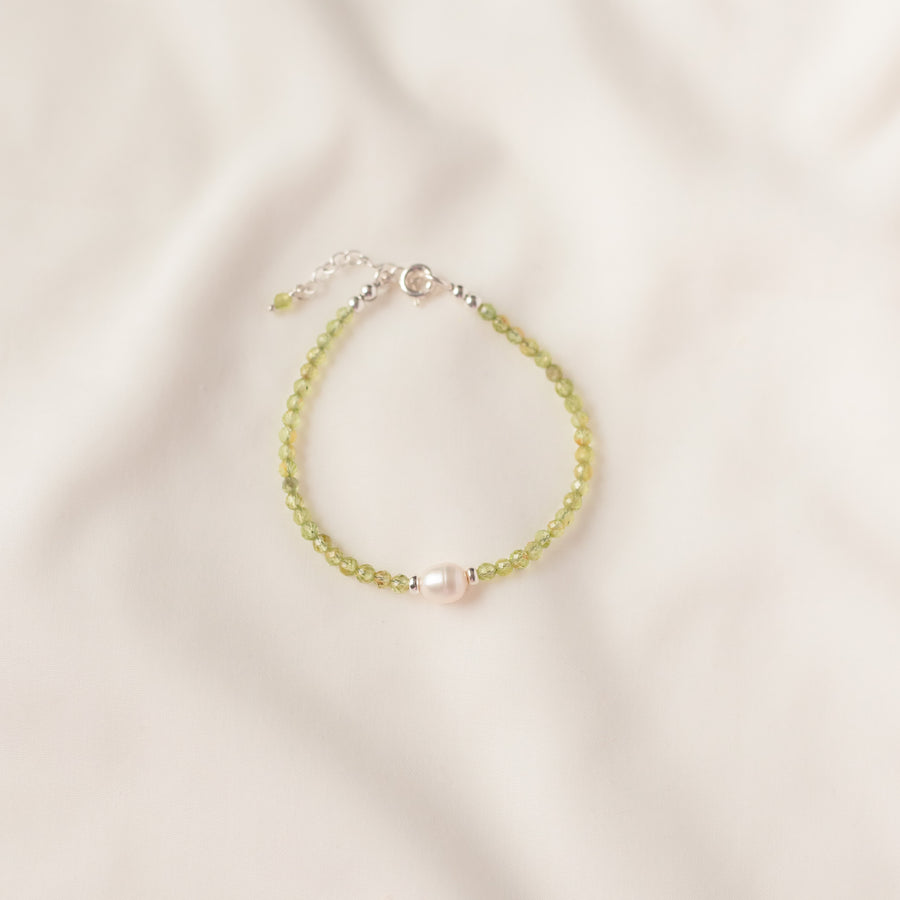 Pulsera Alessia con Peridoto