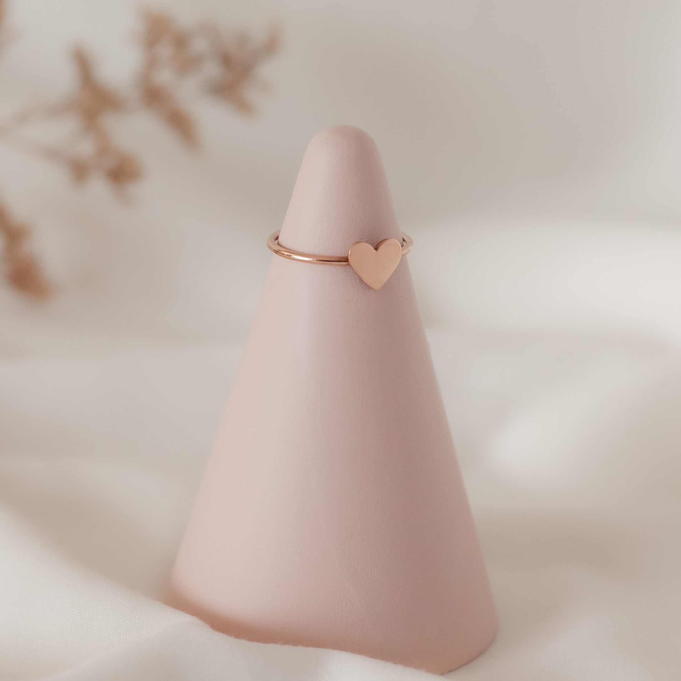 Anillo Corazón rose gold
