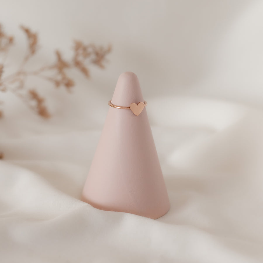 Anillo Corazón rose gold