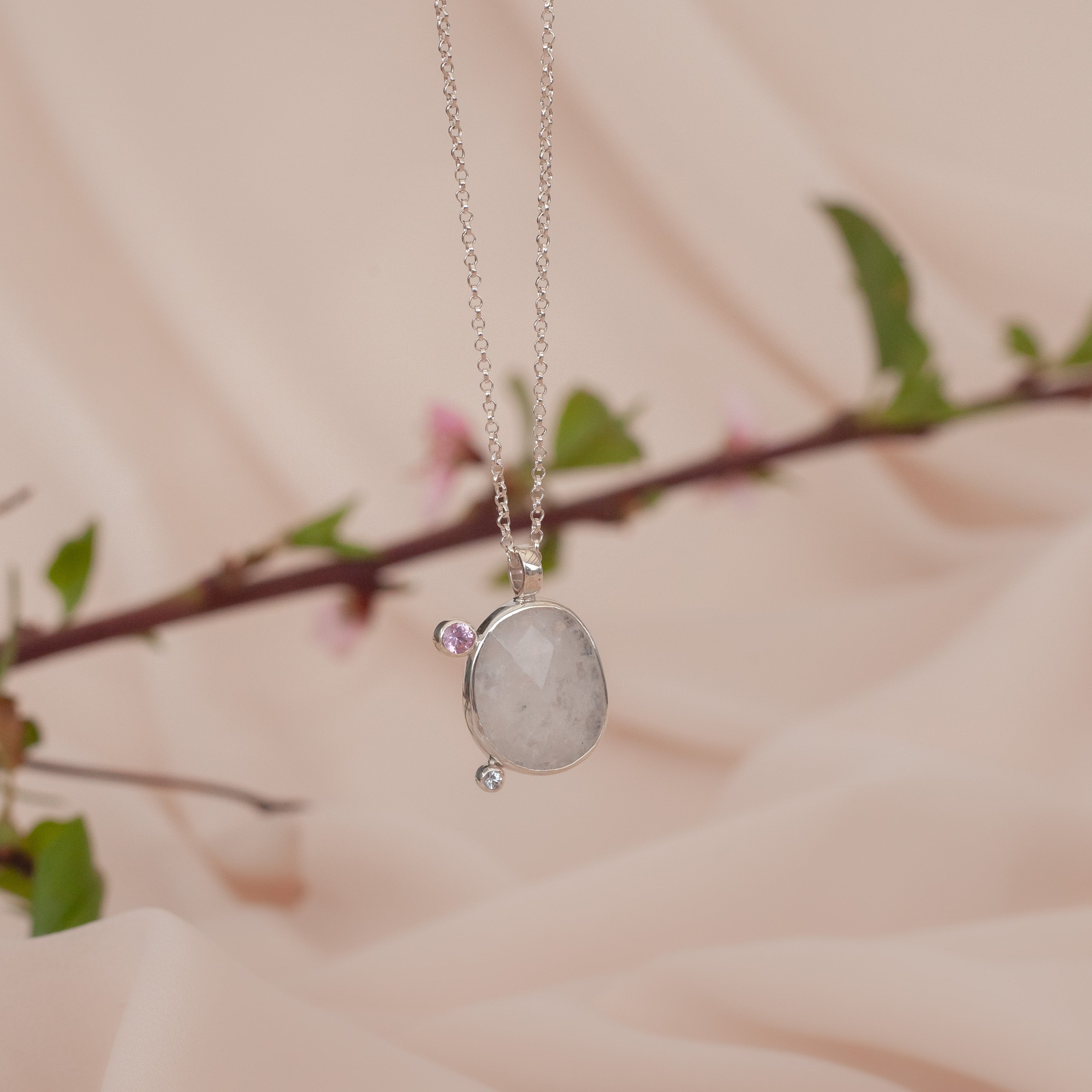Collar Ophelia silver