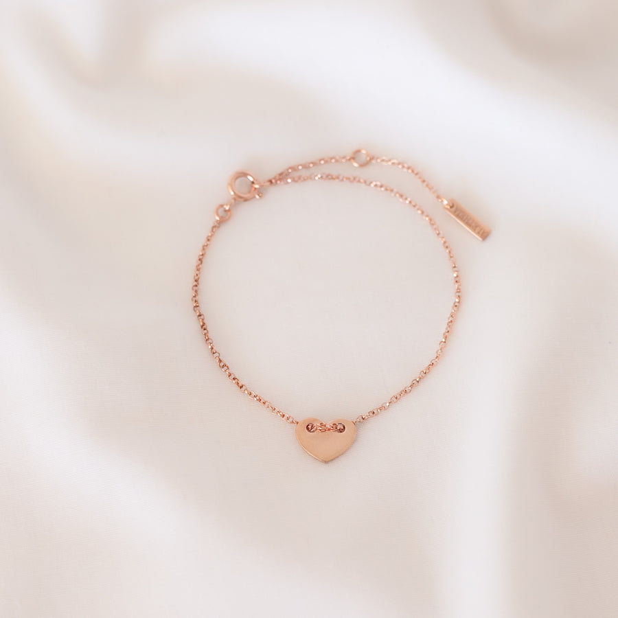 Pulsera Corazón botón