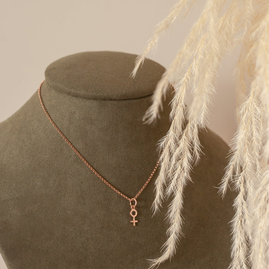 Collar Femme rose gold