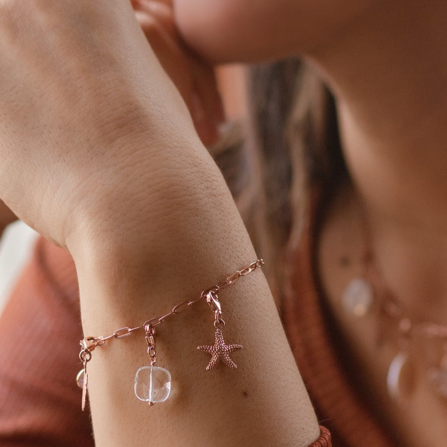 Pulsera Escalera rose gold