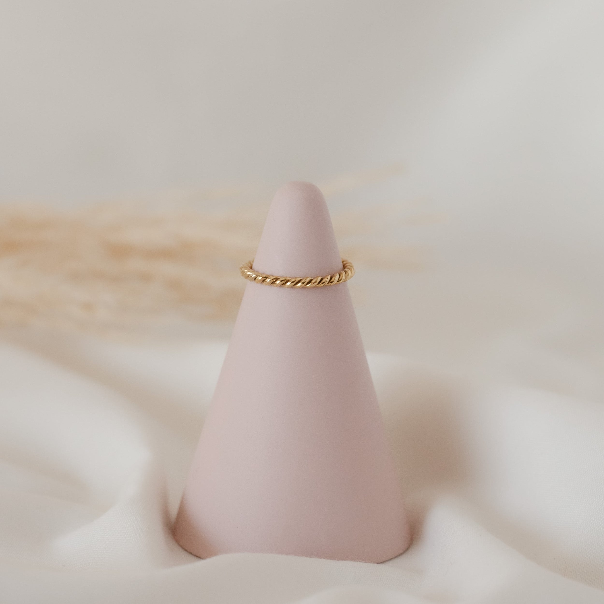 Anillo Twist entorchado gold