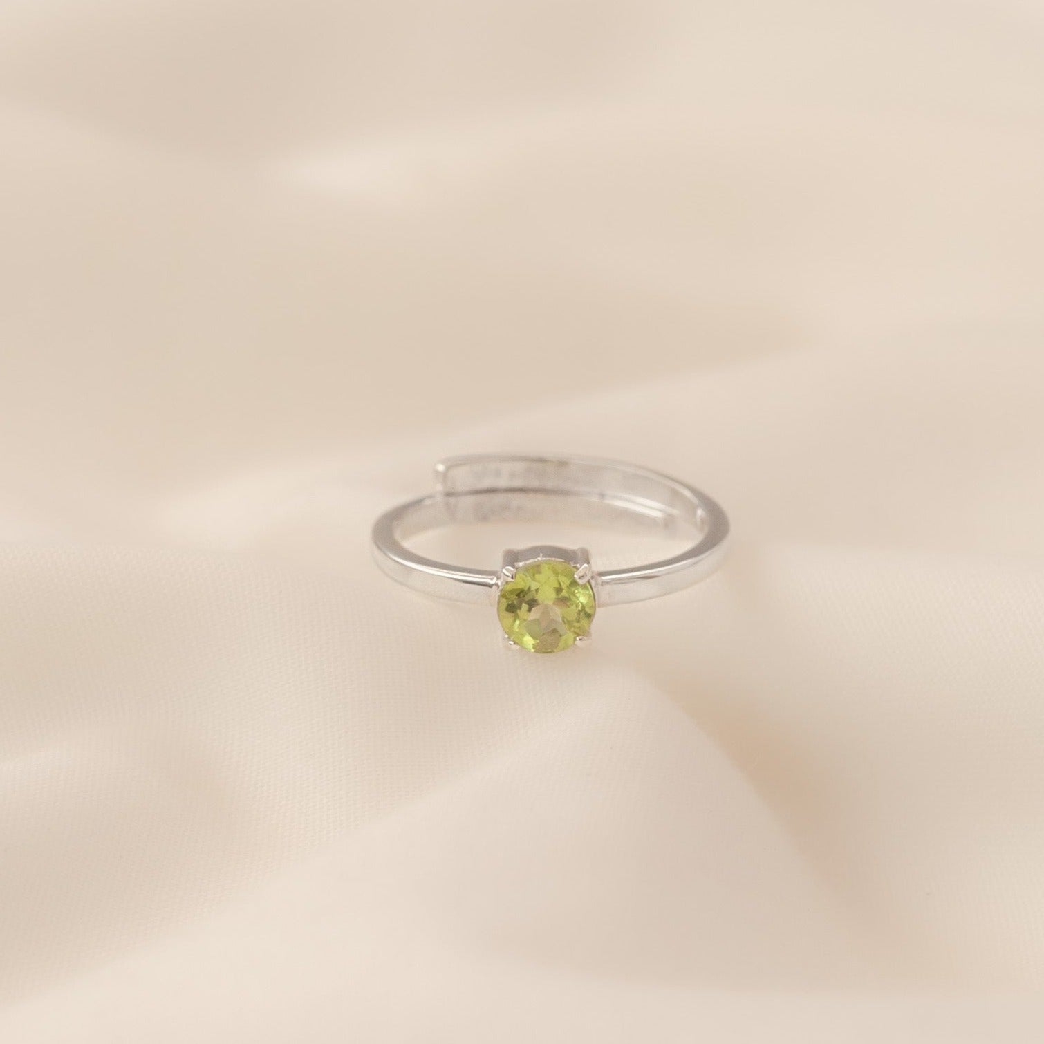 Anillo Chloe regulable silver