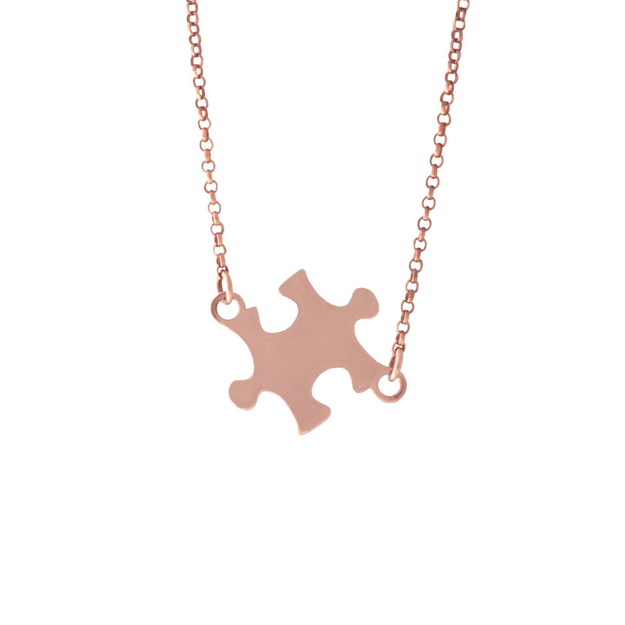Collar Puzzle rose gold