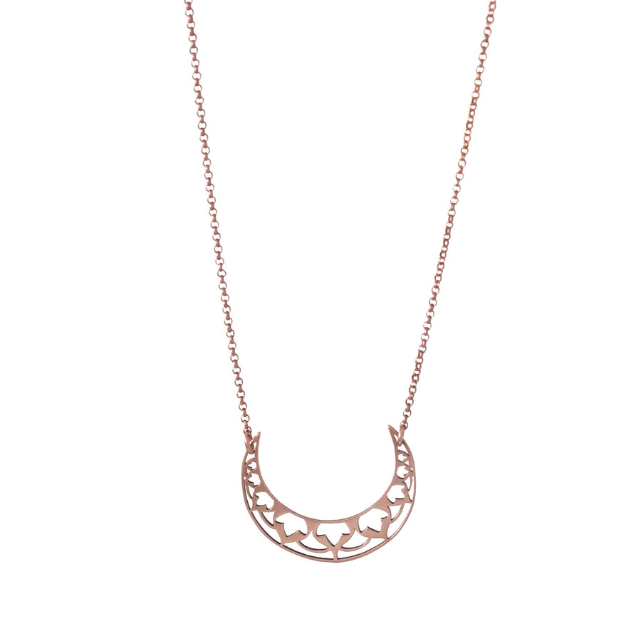 Collar Luna Fantasy rose gold