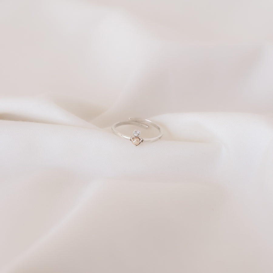 Anillo Astrid regulable silver