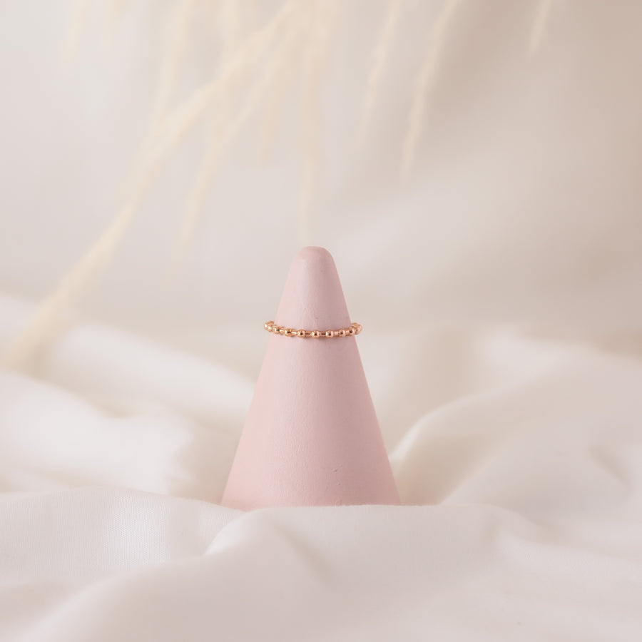 Anillo Dots rose gold