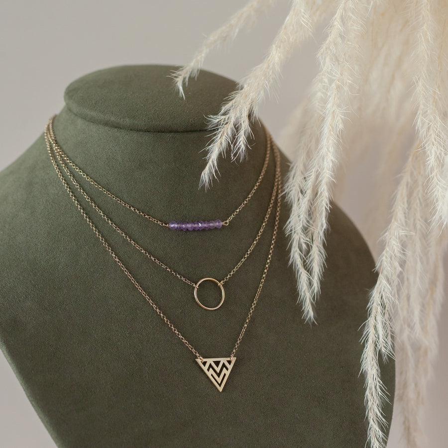 Collar Layers Triángulo