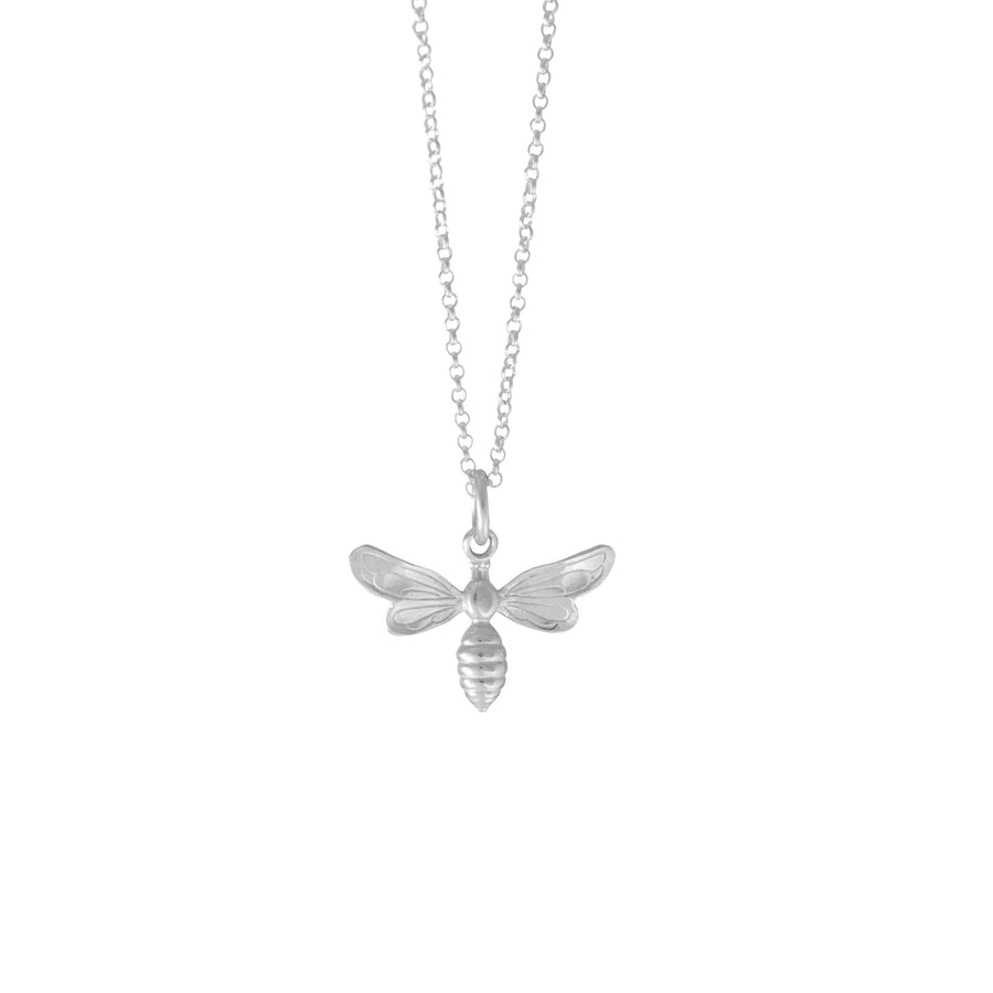 Collar Abeja silver