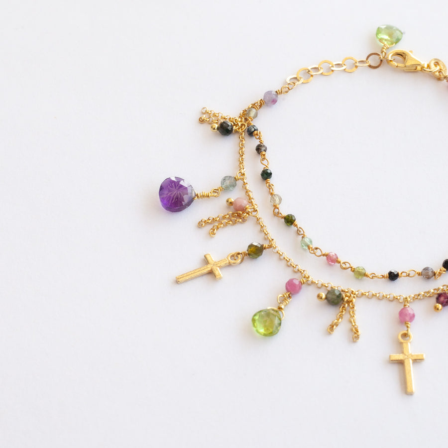 Pulsera Roberta con Turmalina