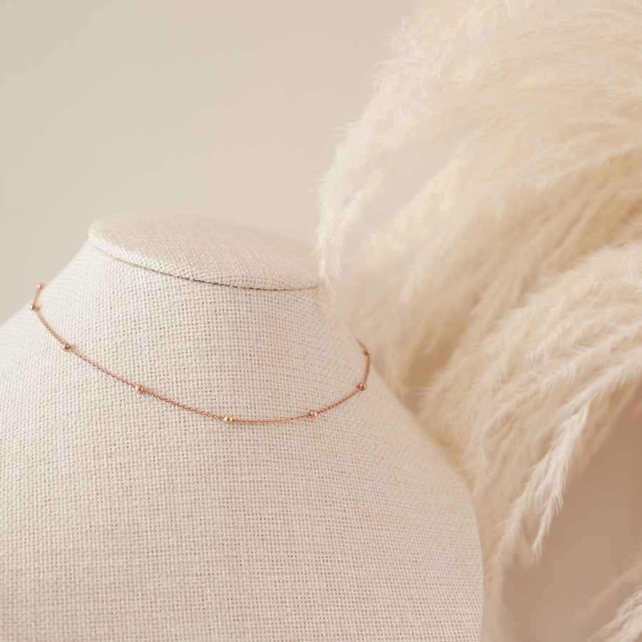 Choker Osiris rose gold