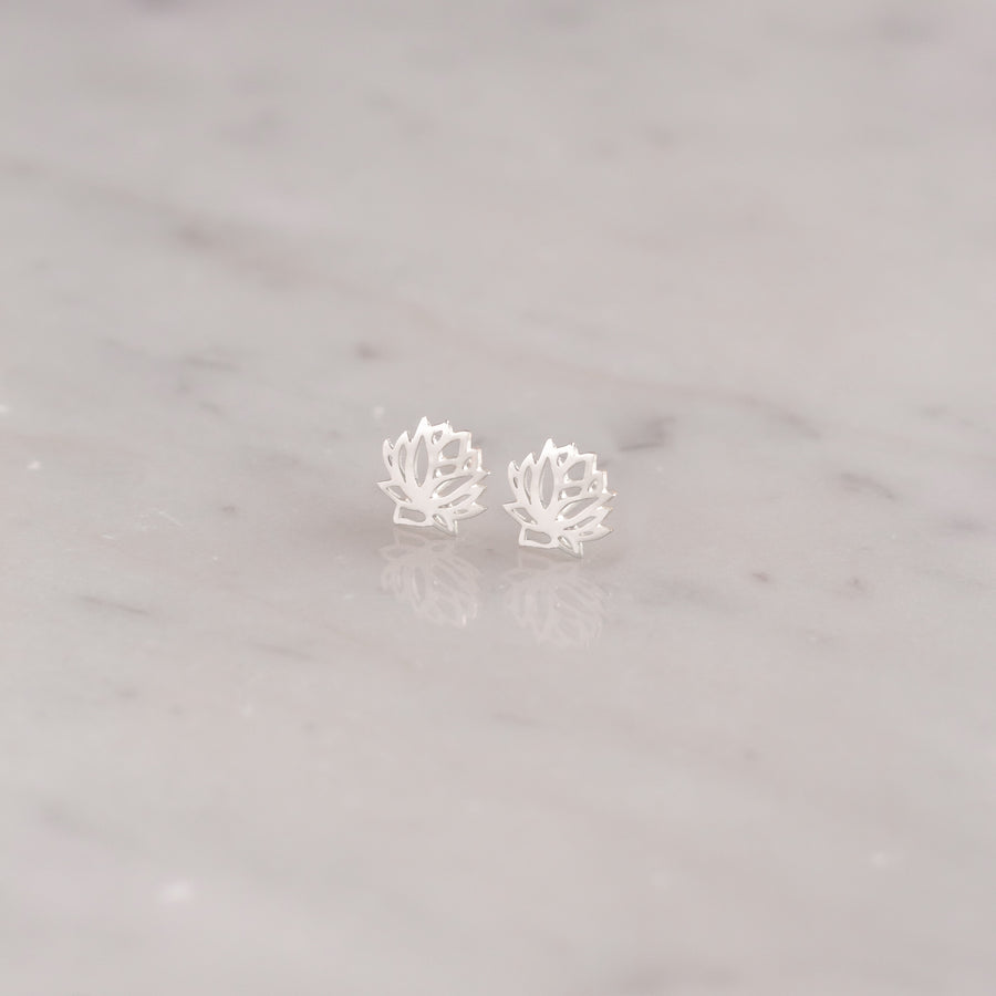 Aretes Flor de Loto