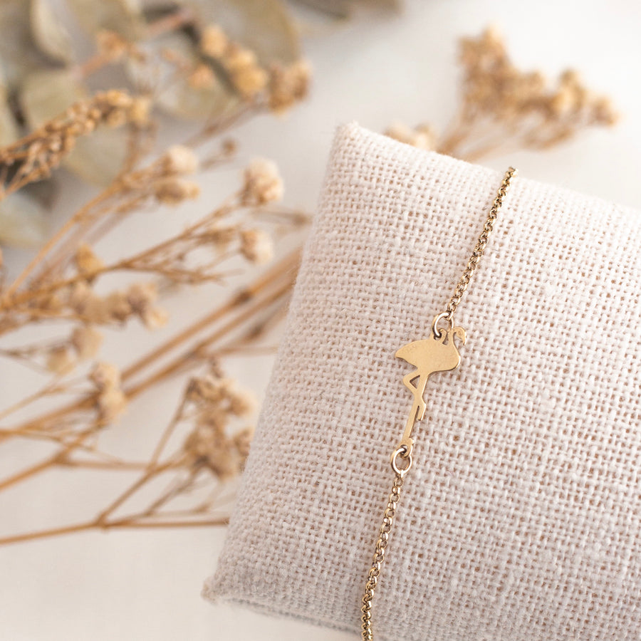 Pulsera Flamingo gold