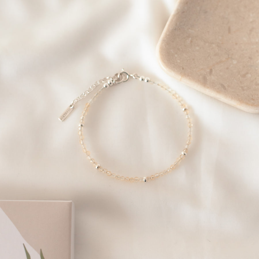 Pulsera Gemma Citrino silver