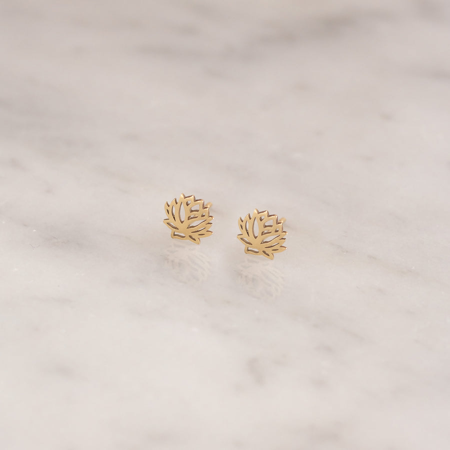 Aretes Flor de Loto