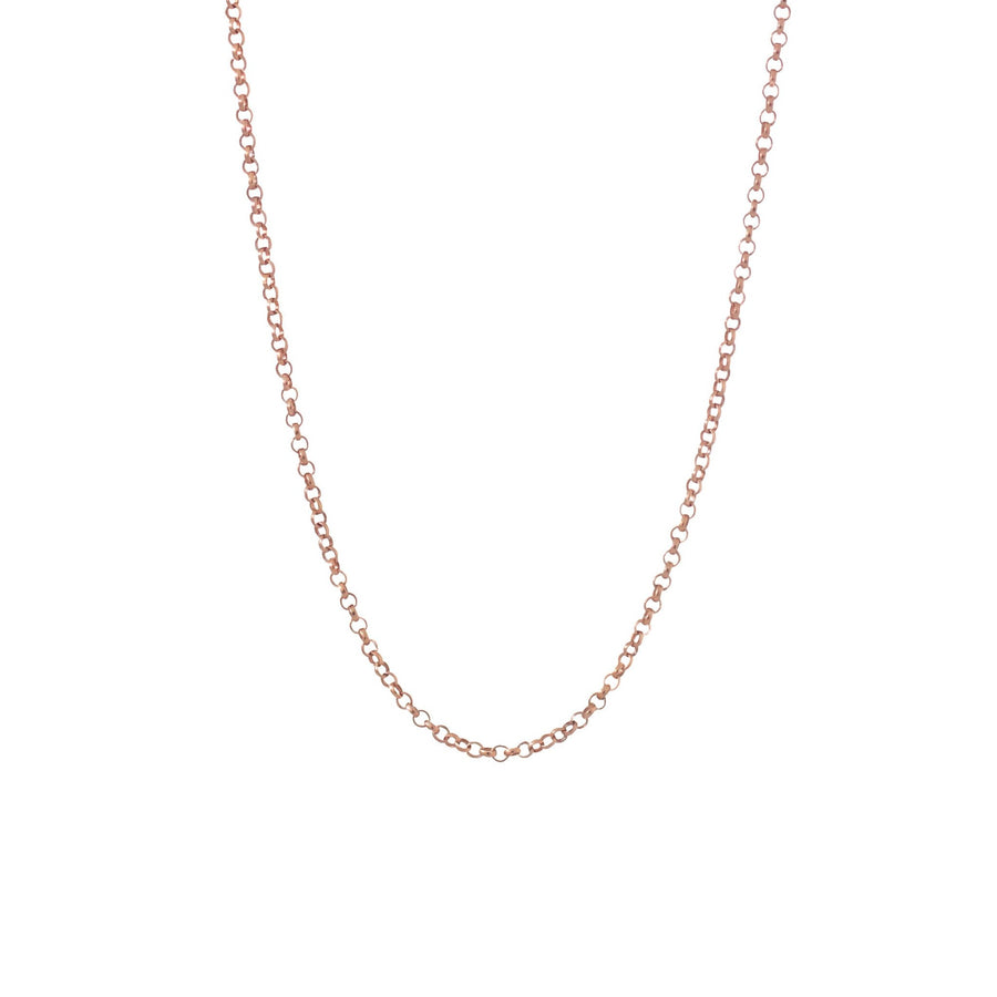 Cadena Rolo rose gold