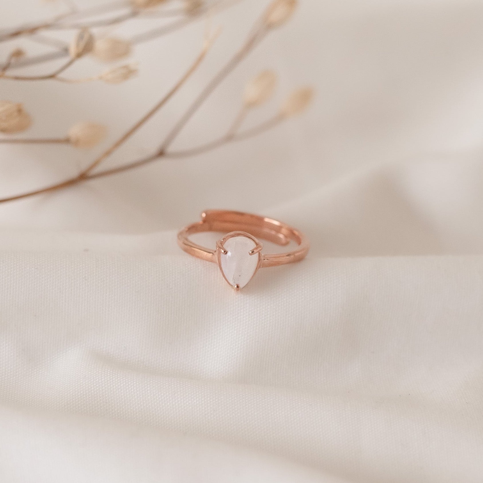 Anillo Gemma regulable rose gold